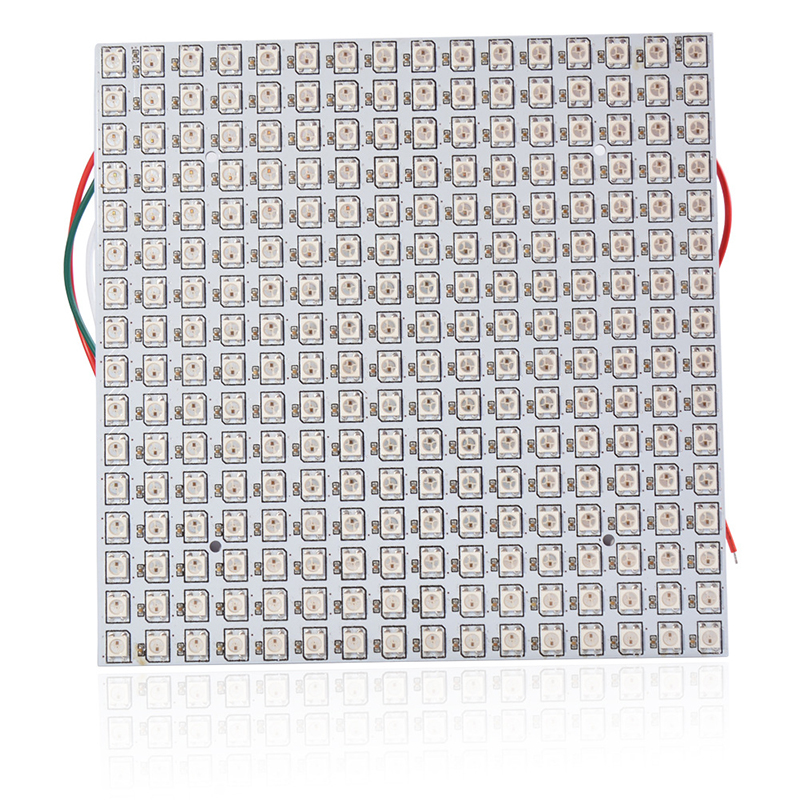 WS2812B 16x16 Programmable Neopixel Flexible Matrix, DC5V 5050 RGB Addressable LED Light